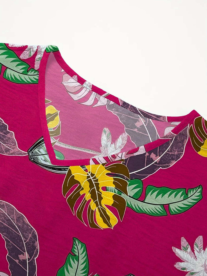 DONNA | Tropical Botanical Dress